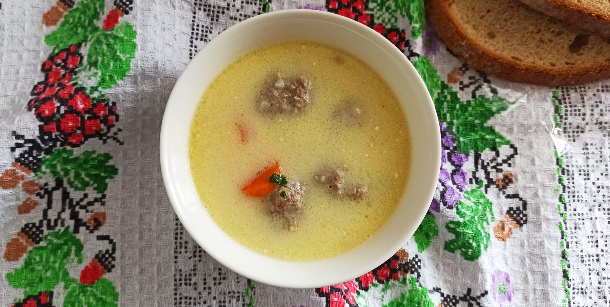 Ciorba de perisoare cu smantana