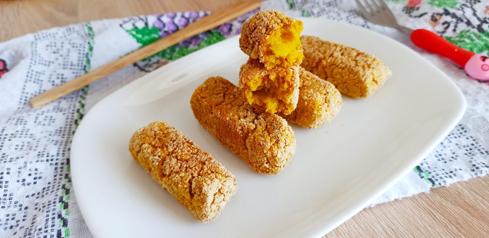 Crochete vegetariene de naut