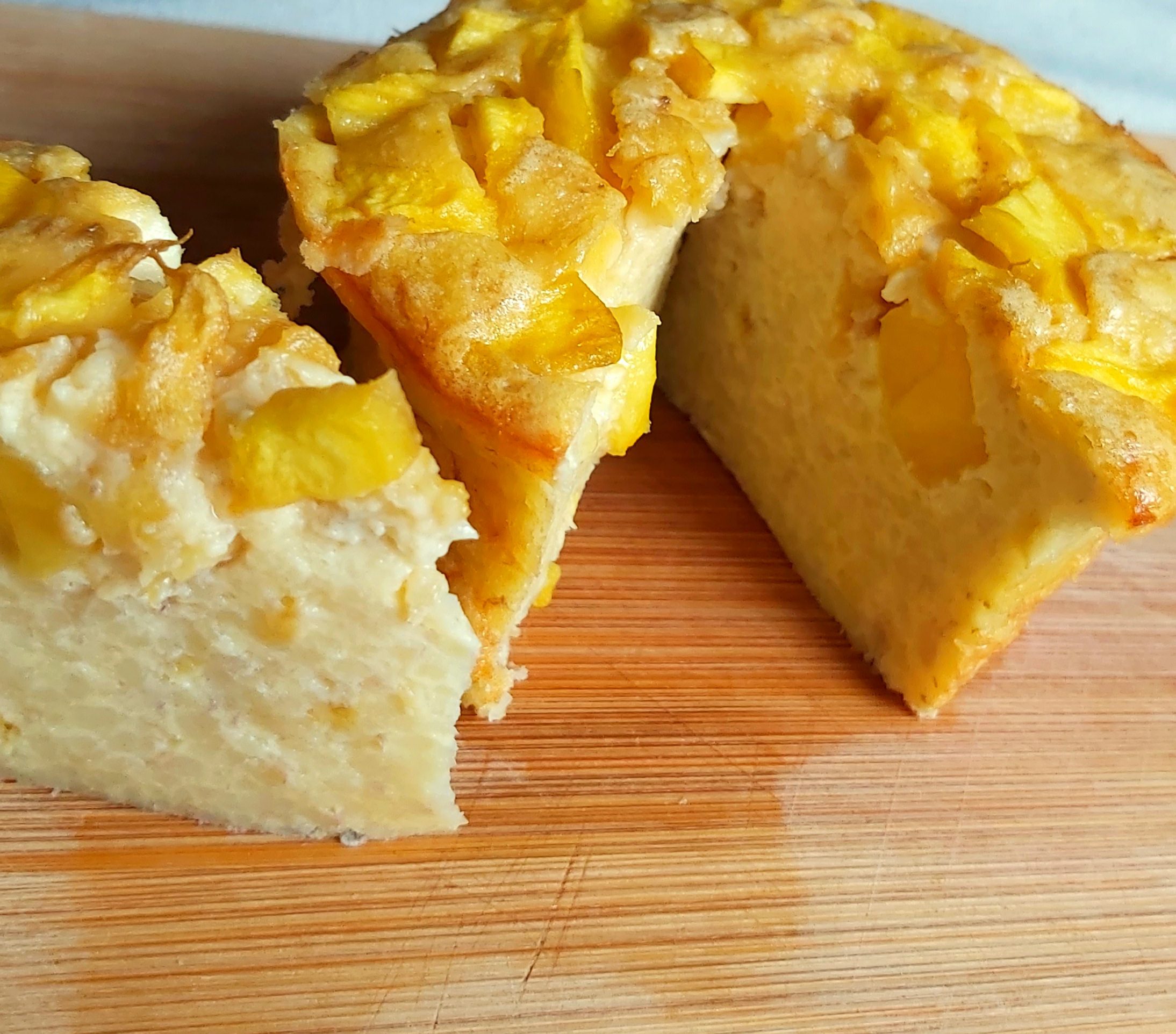 Budinca de cuscus cu mango