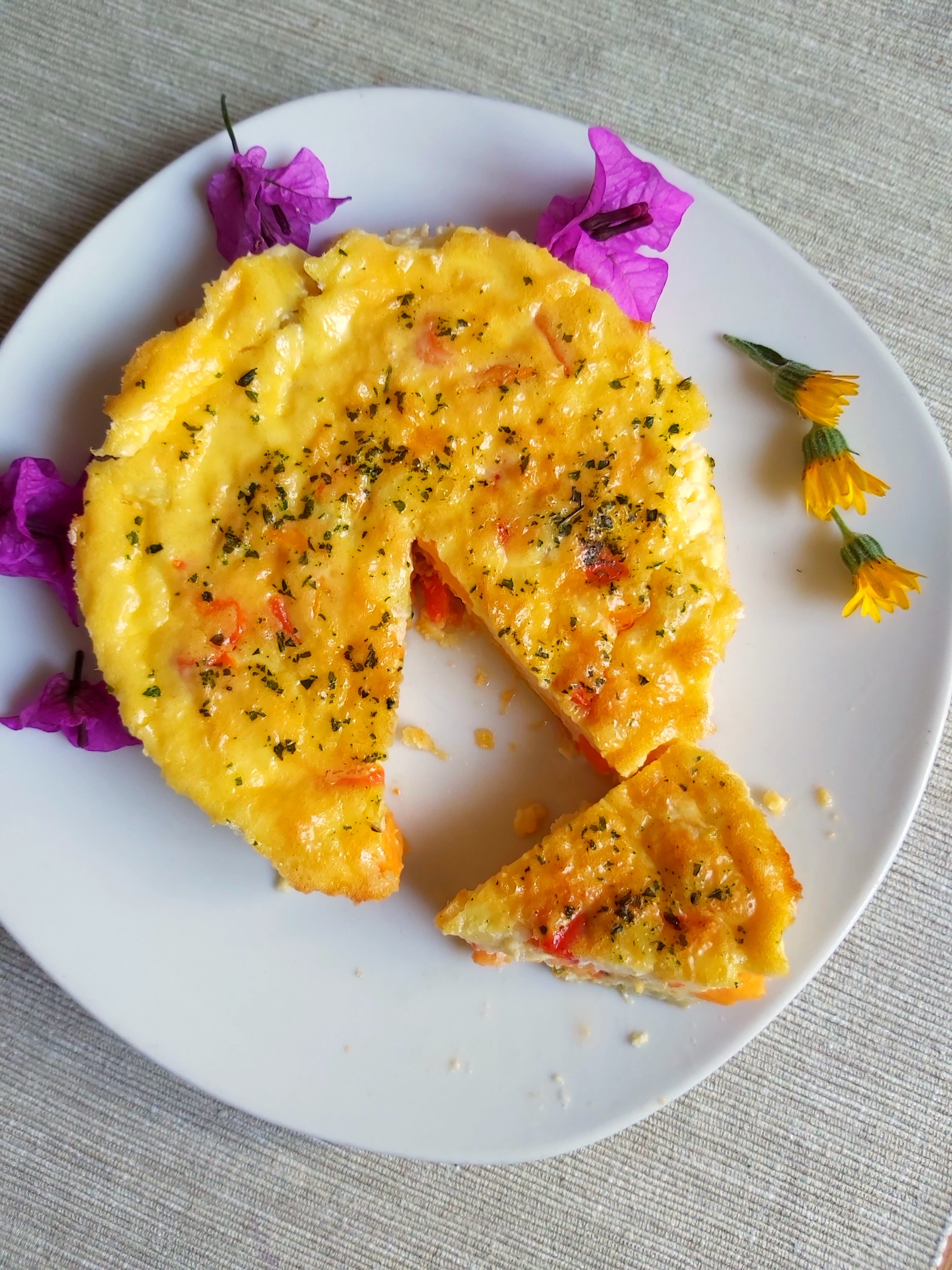 Soufle de legume cu cuscus