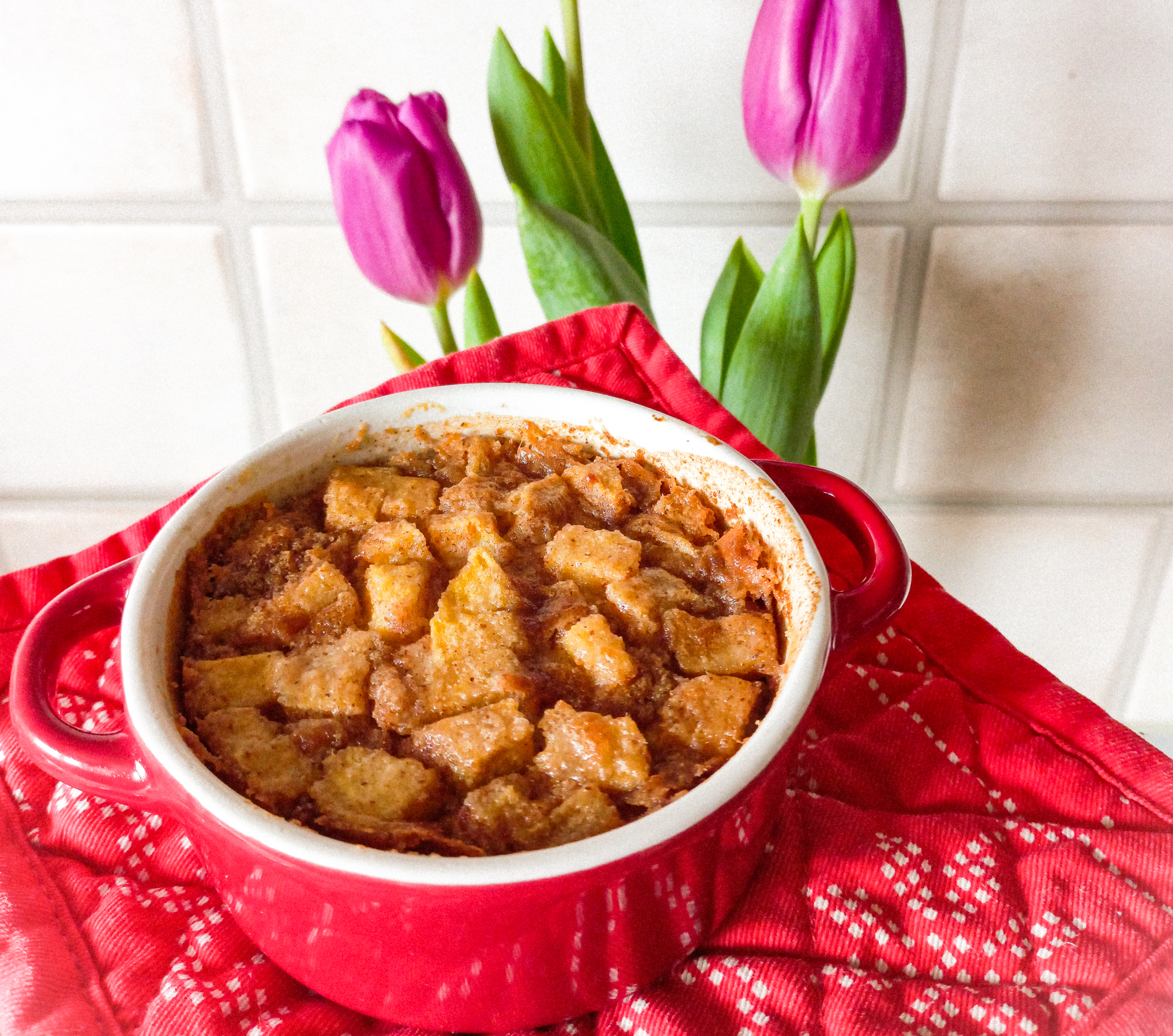 Clafoutis cu mango fara gluten