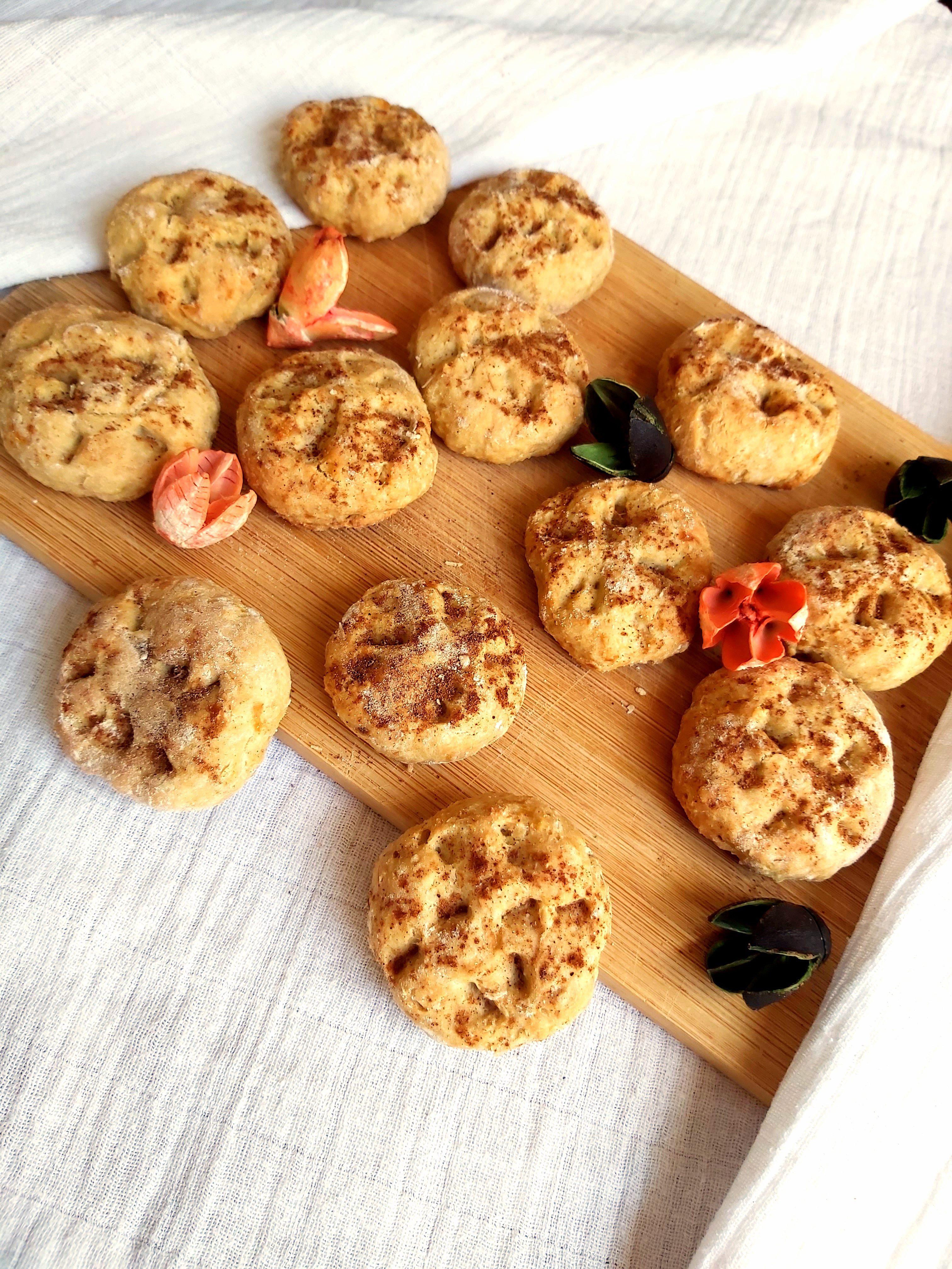 Biscuiti cu banana si fulgi de ovaz