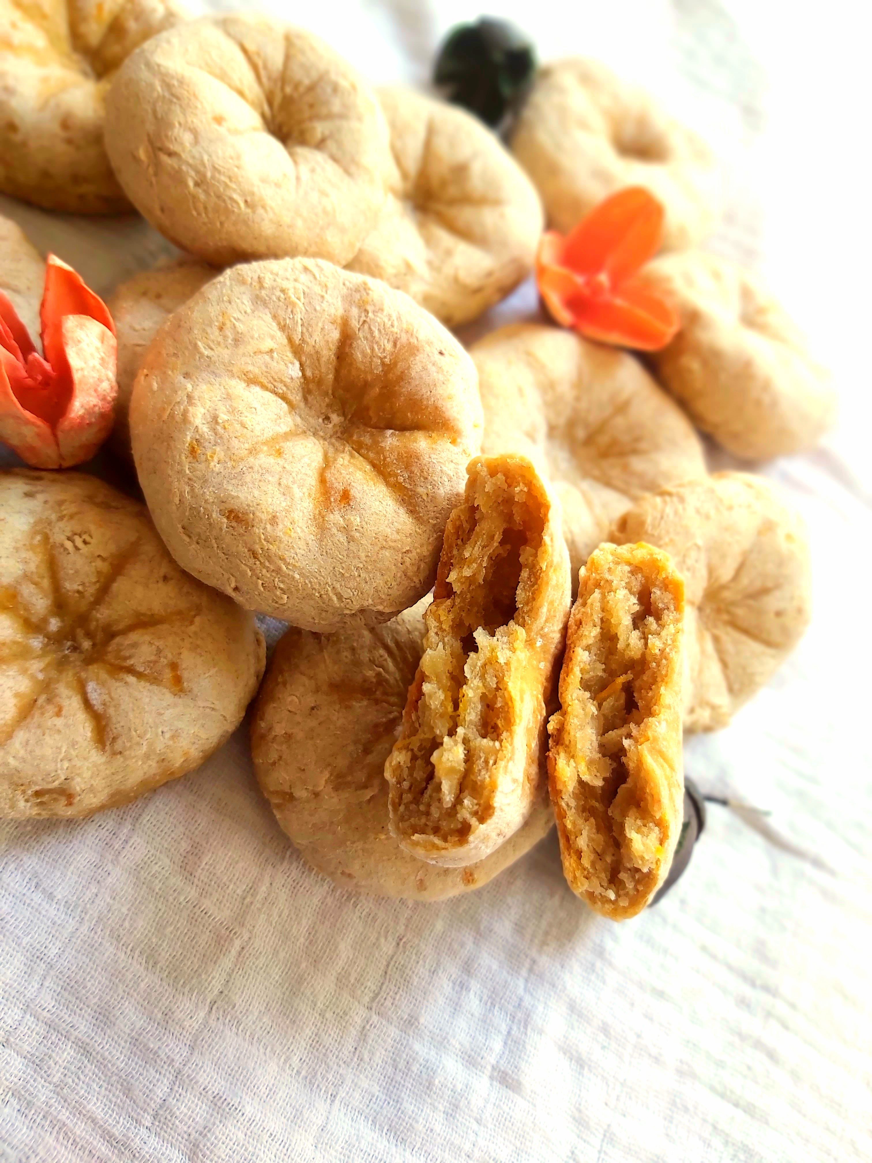 Biscuiti cu dovleac si banana (fara ou, fara lactate)