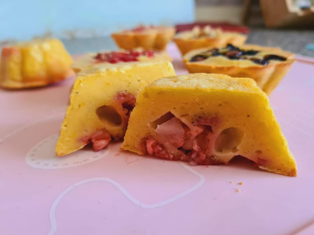 Briose din dovleac cu fructe