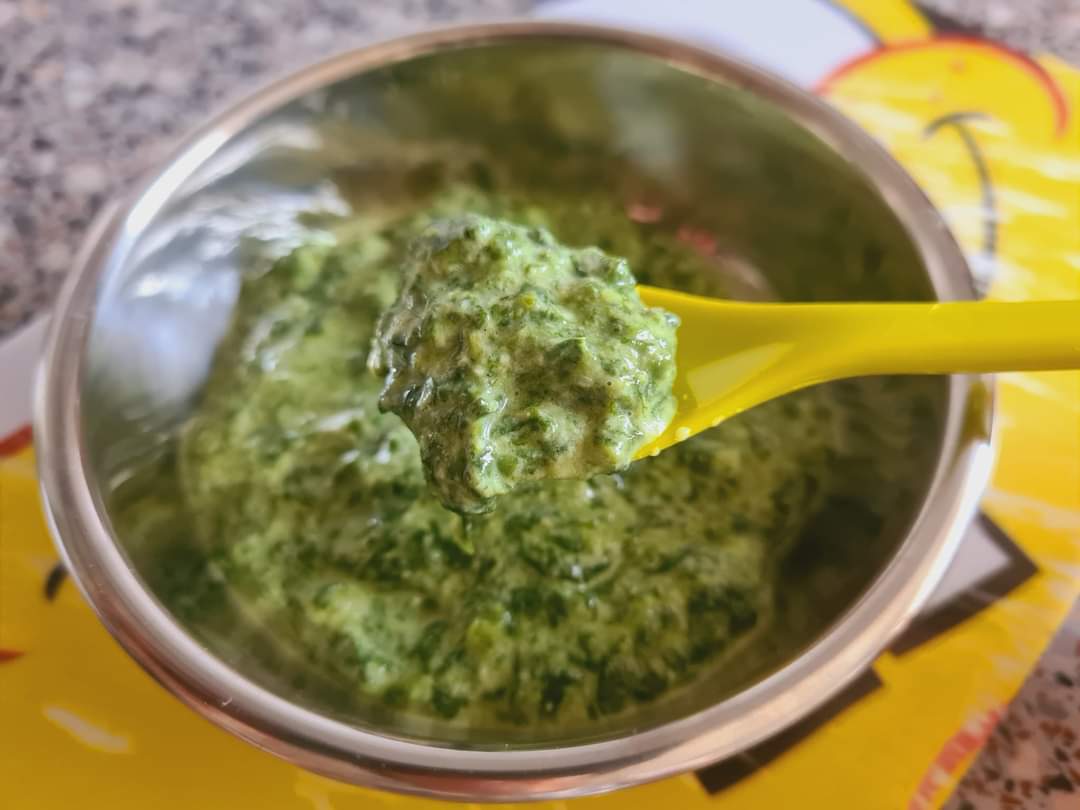 Spanac simplu si cremos