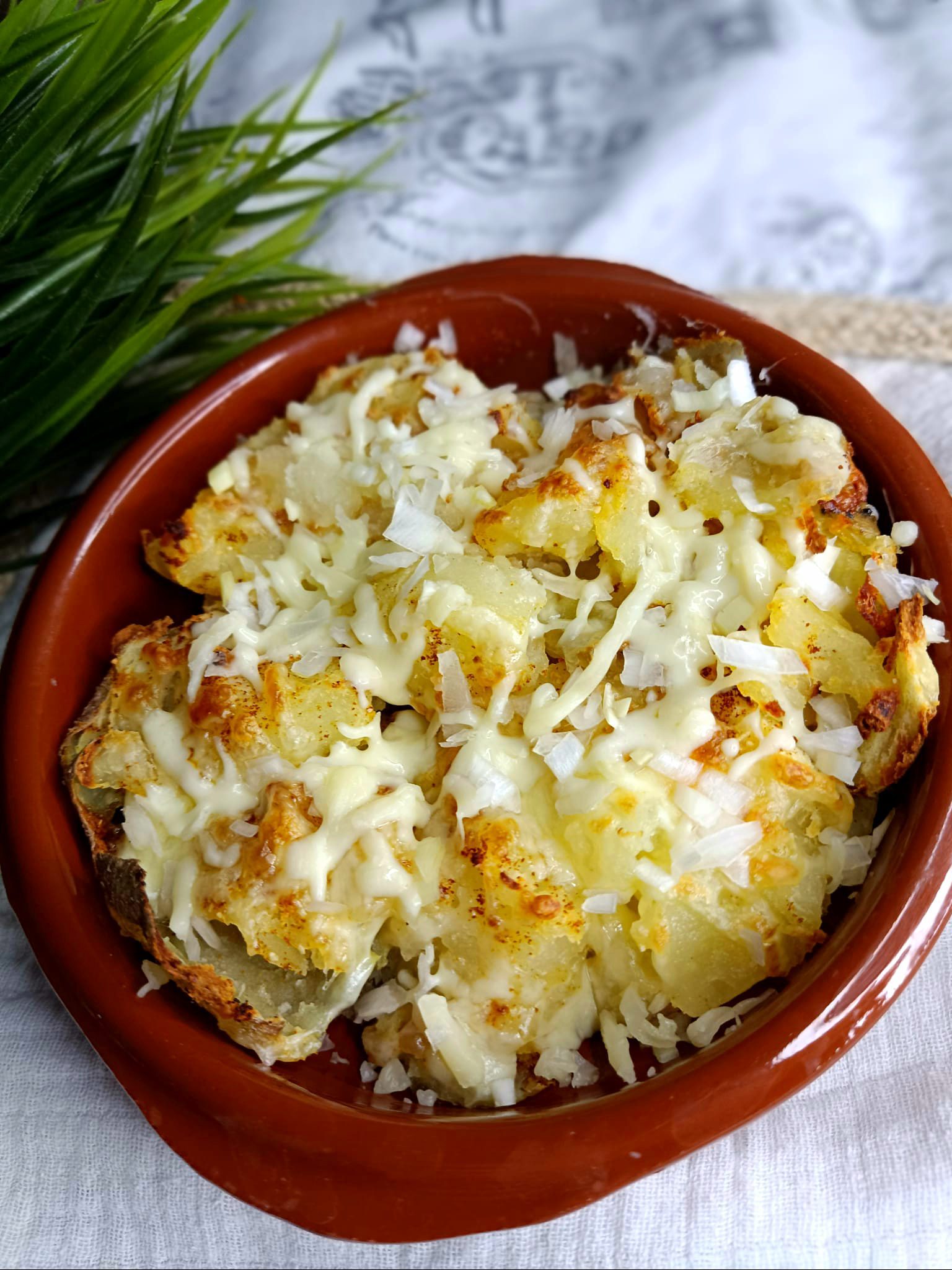 Smashed potatoes