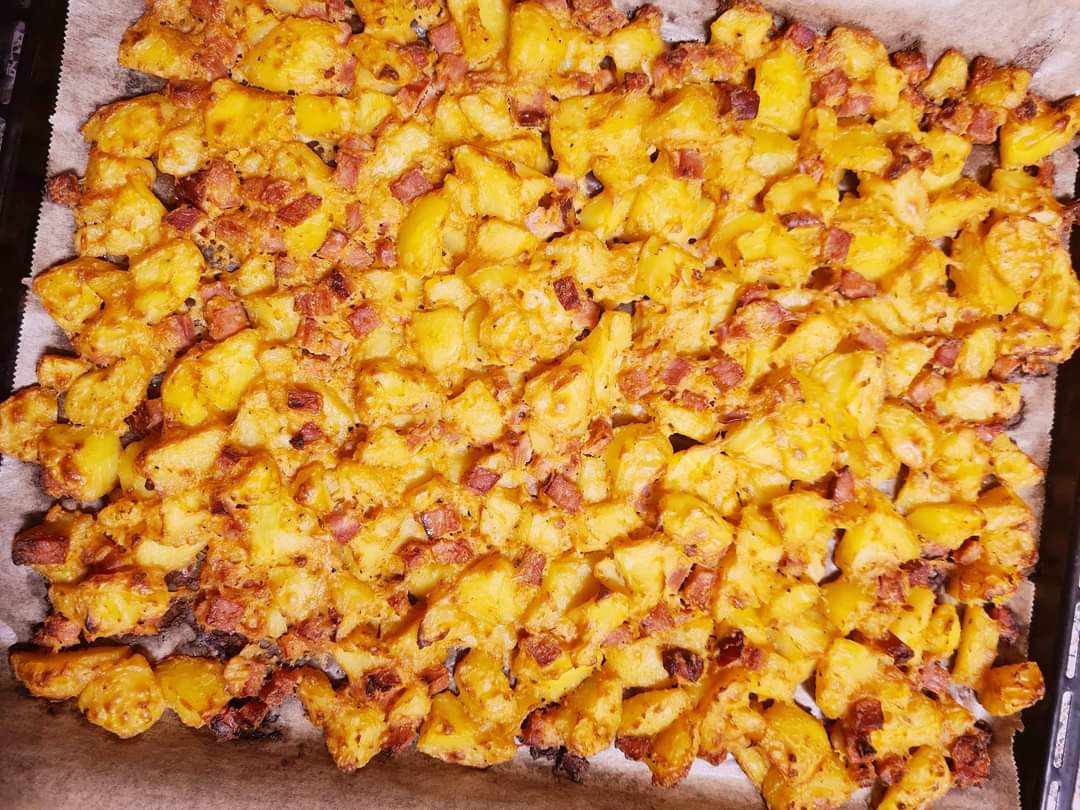 Cartofi taranesti la cuptor