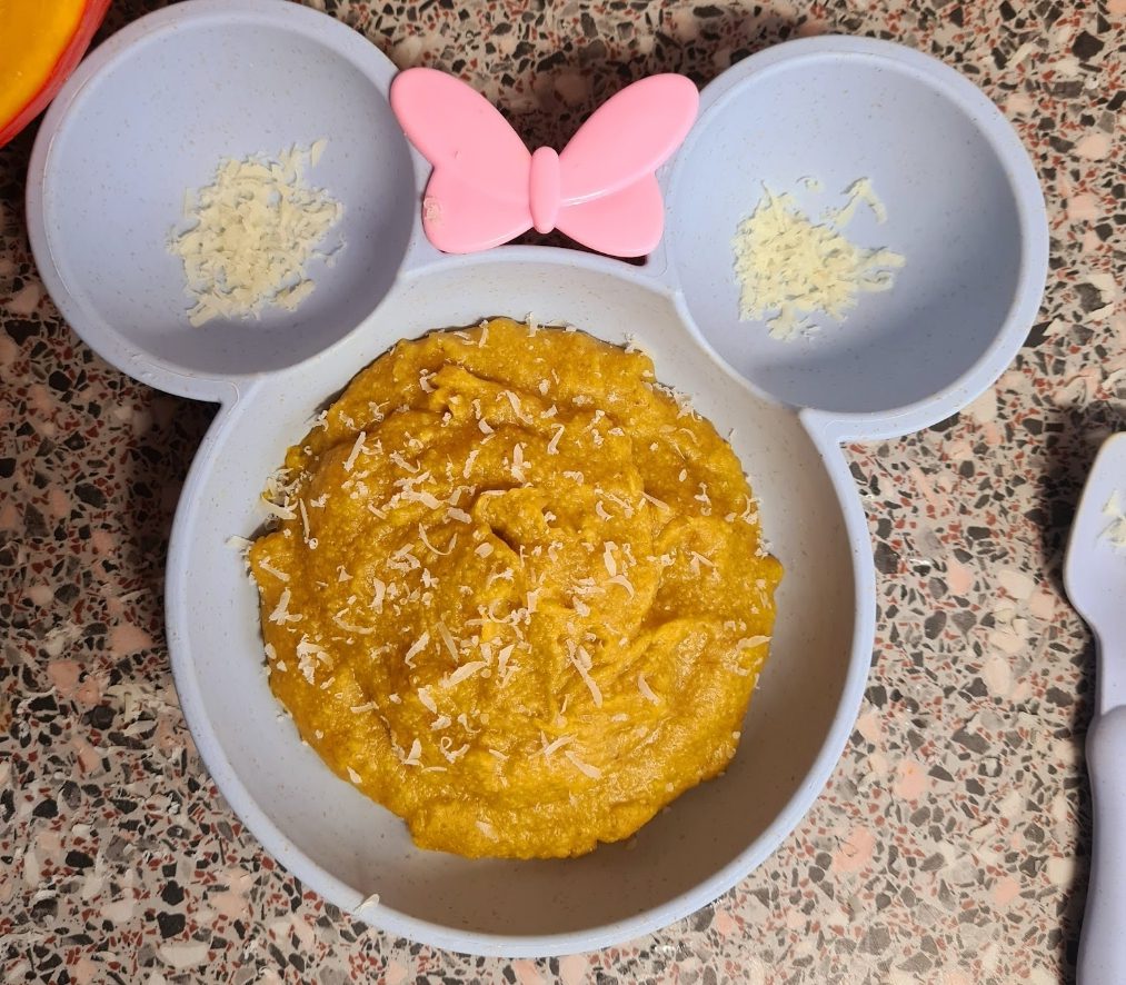 Piure de dovleac hokkaido si castane