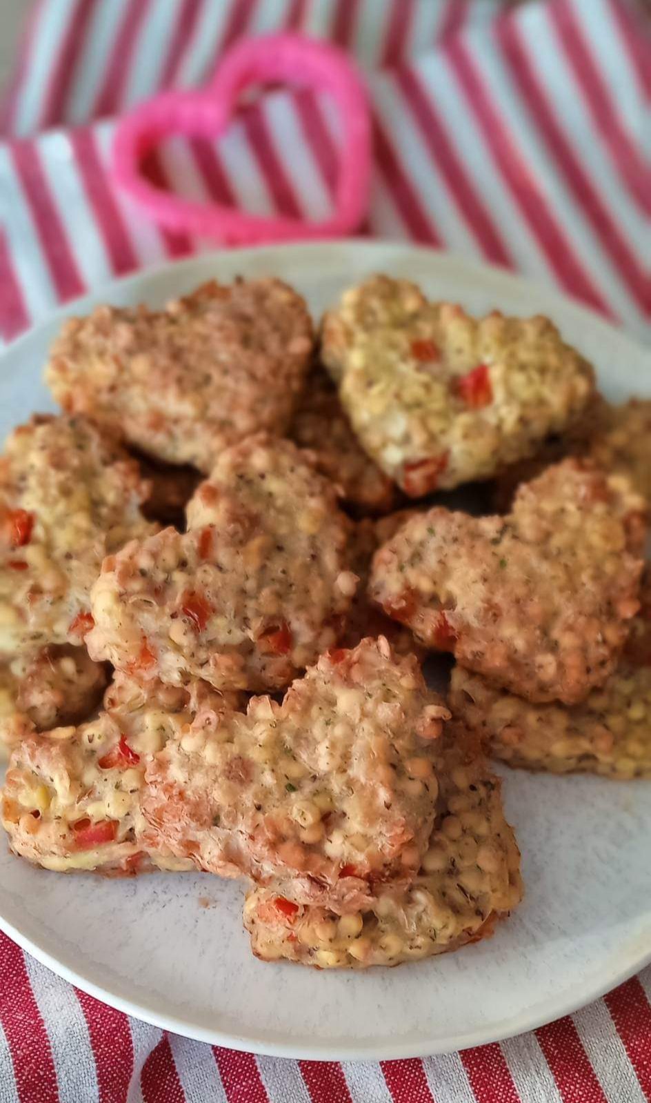 Chiftelute de linte rosie vegane la cuptor