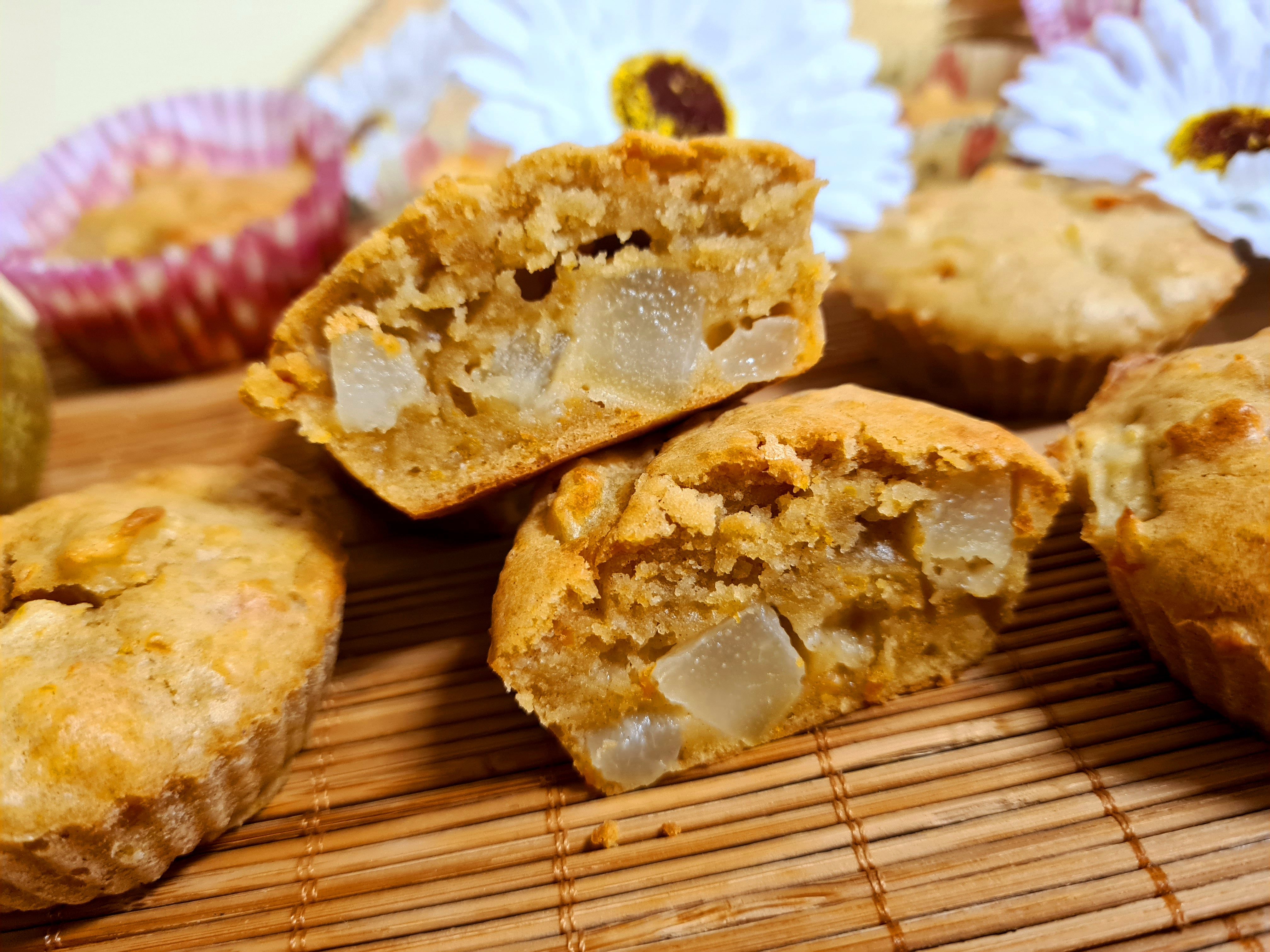Briose cu pere si dovleac
