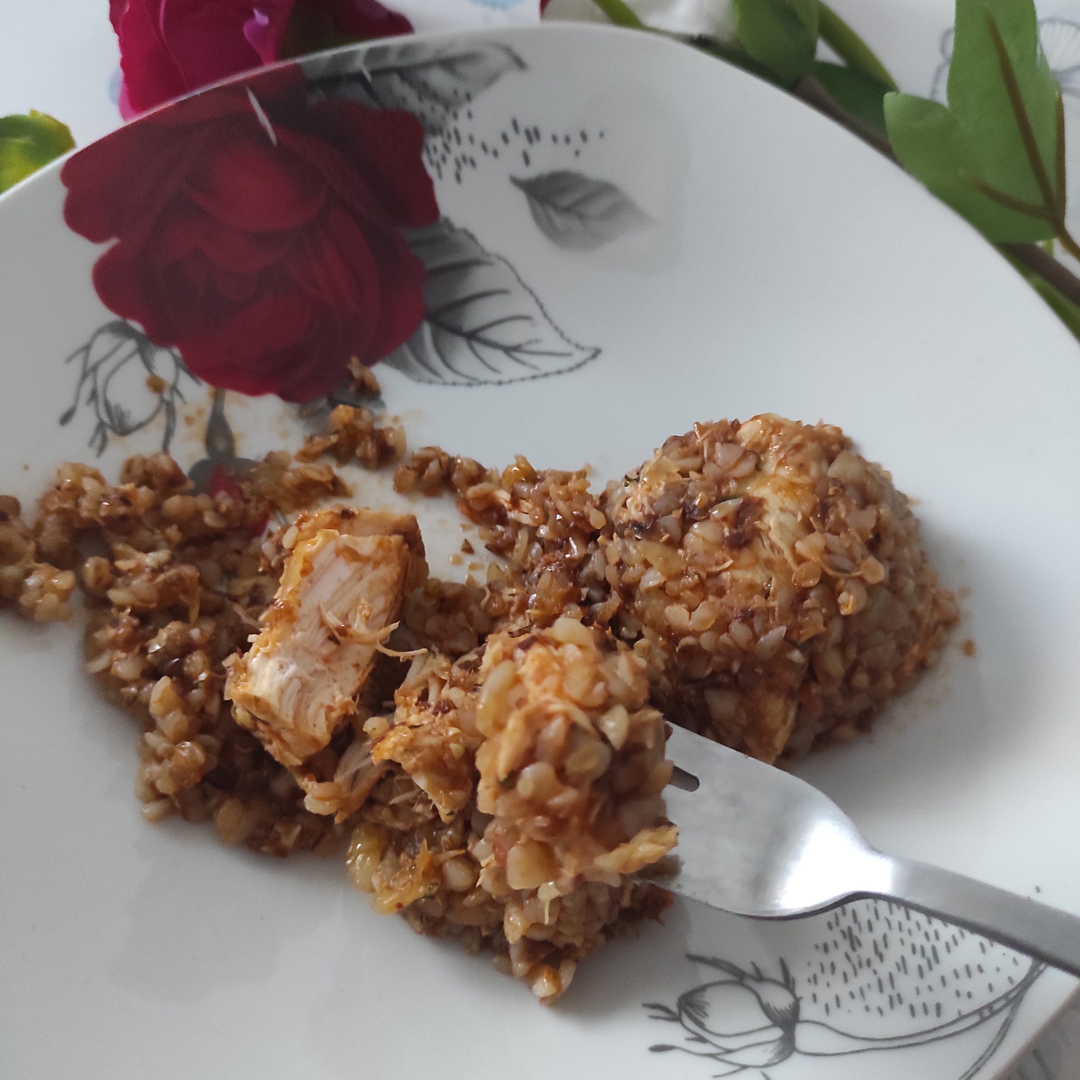 Hrisca cu piept de pui