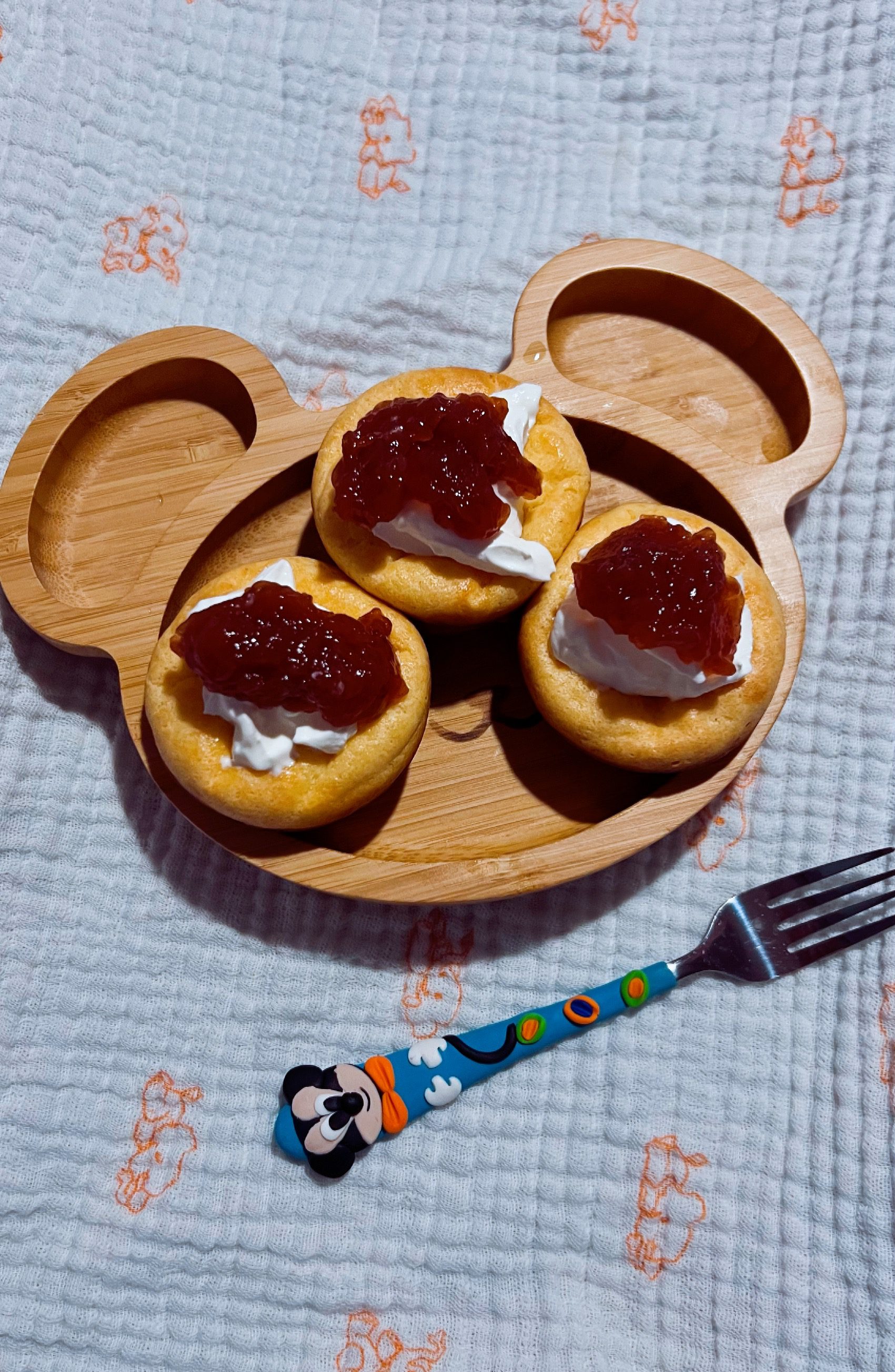 Papanași cu ricotta la cuptor pentru bebe (10 luni+) – fără zahăr, super pufoși