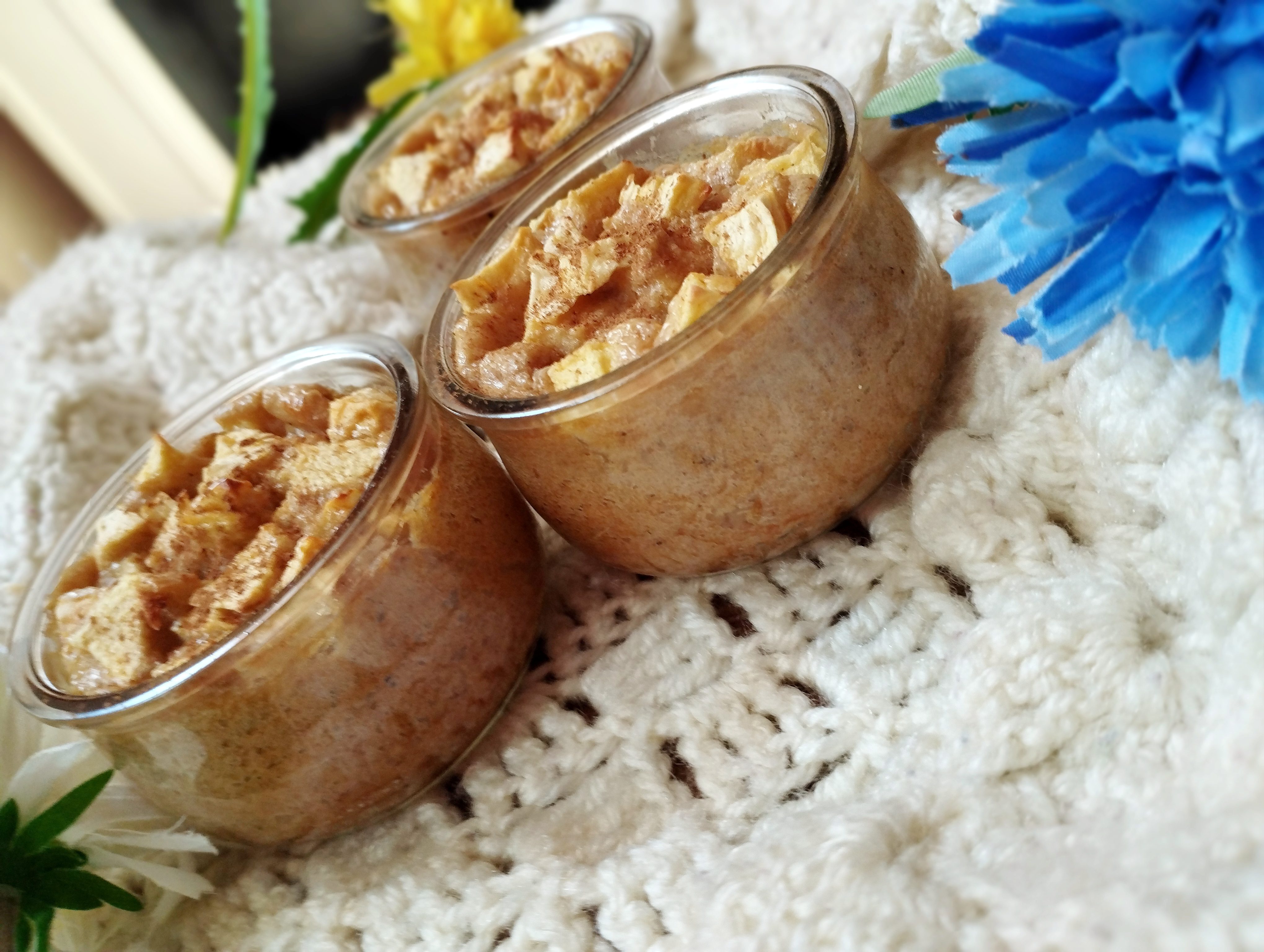 Apple pie baked oats