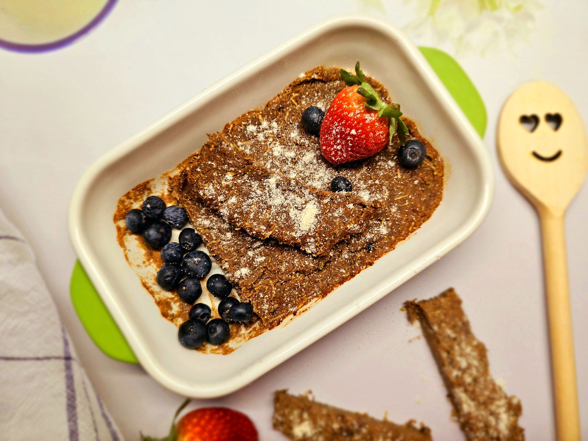 Brownie de cocos cu dovlecel
