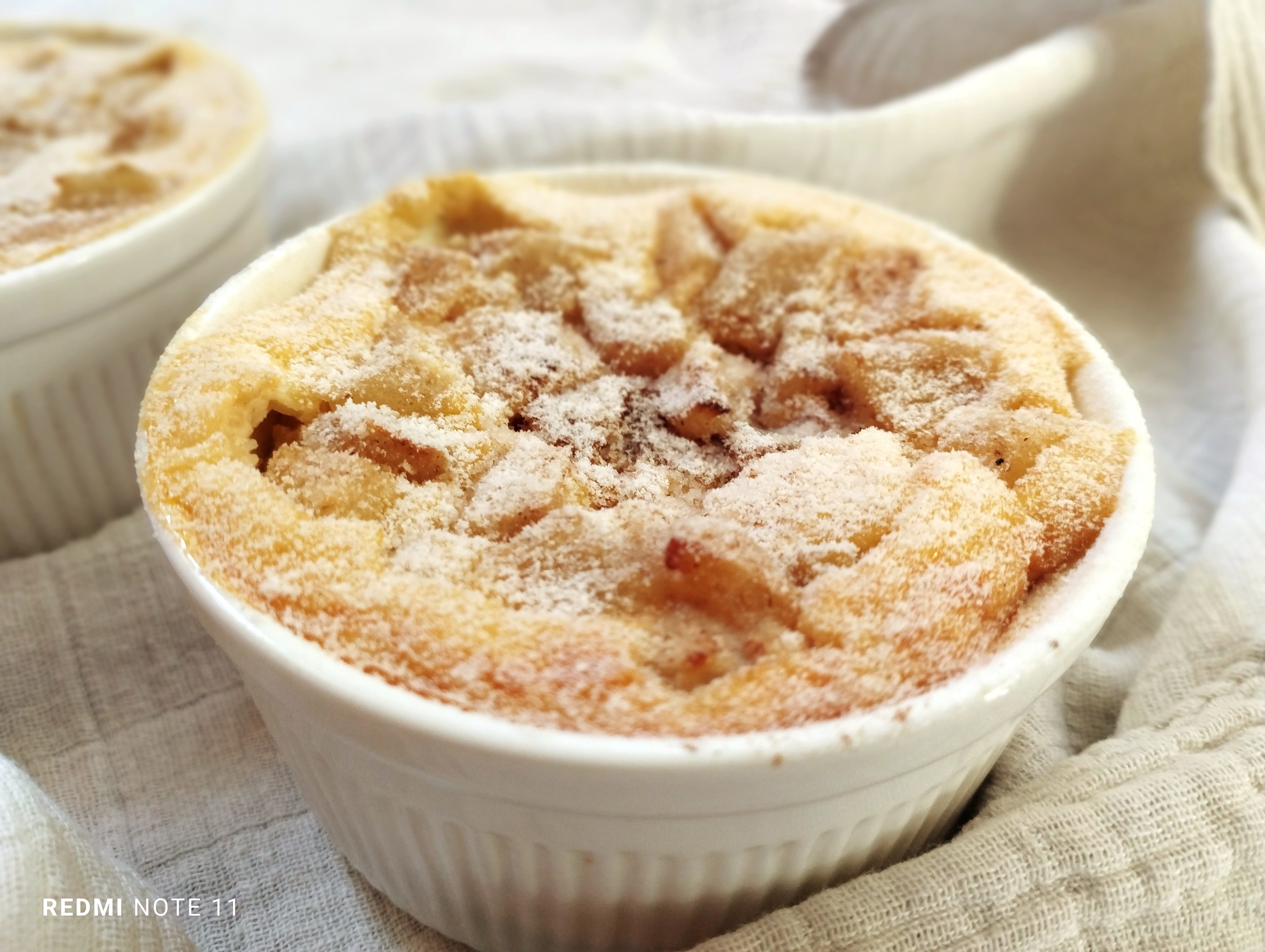 Budinca de cuscus cu pere