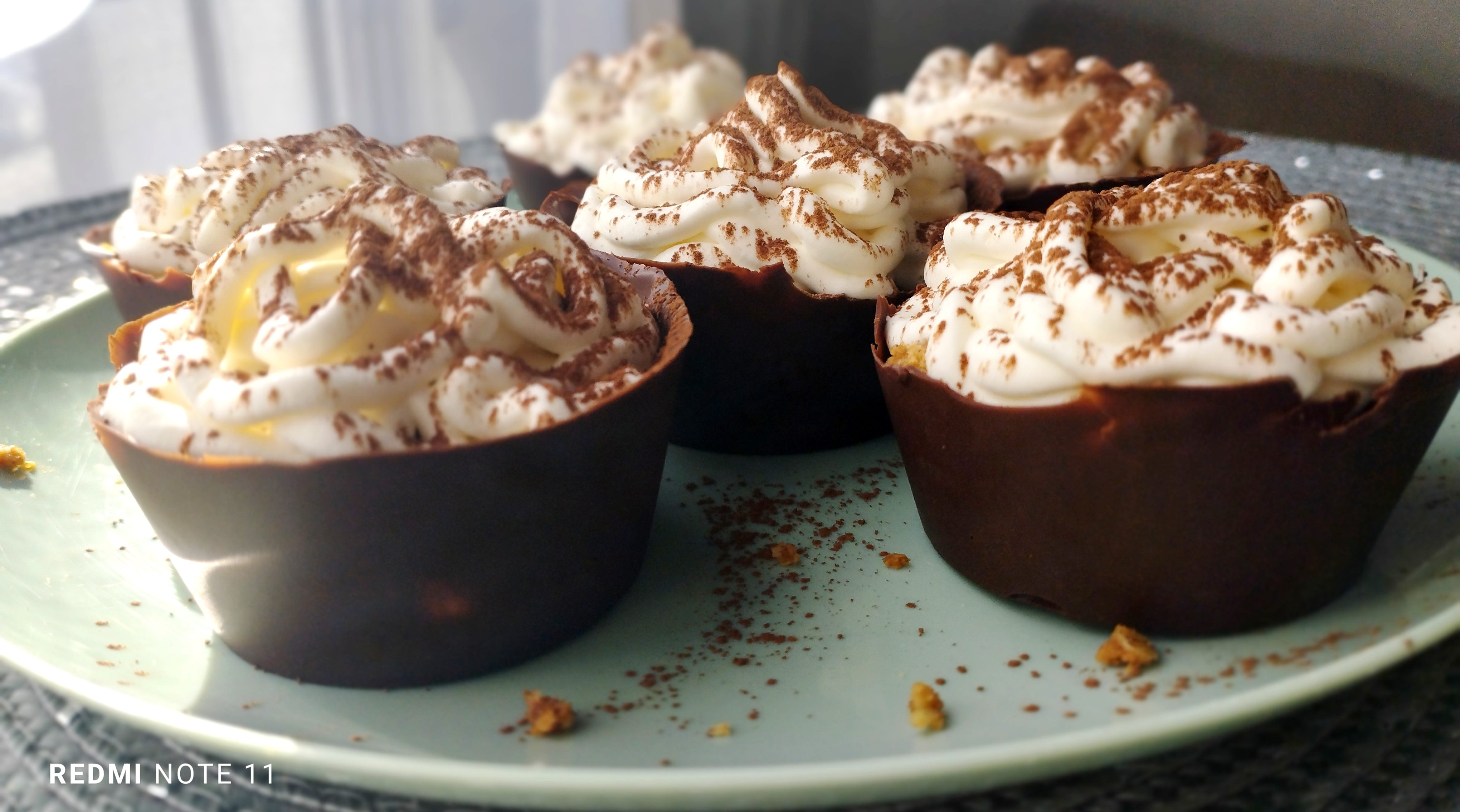 „Tiramisu” cupcakes