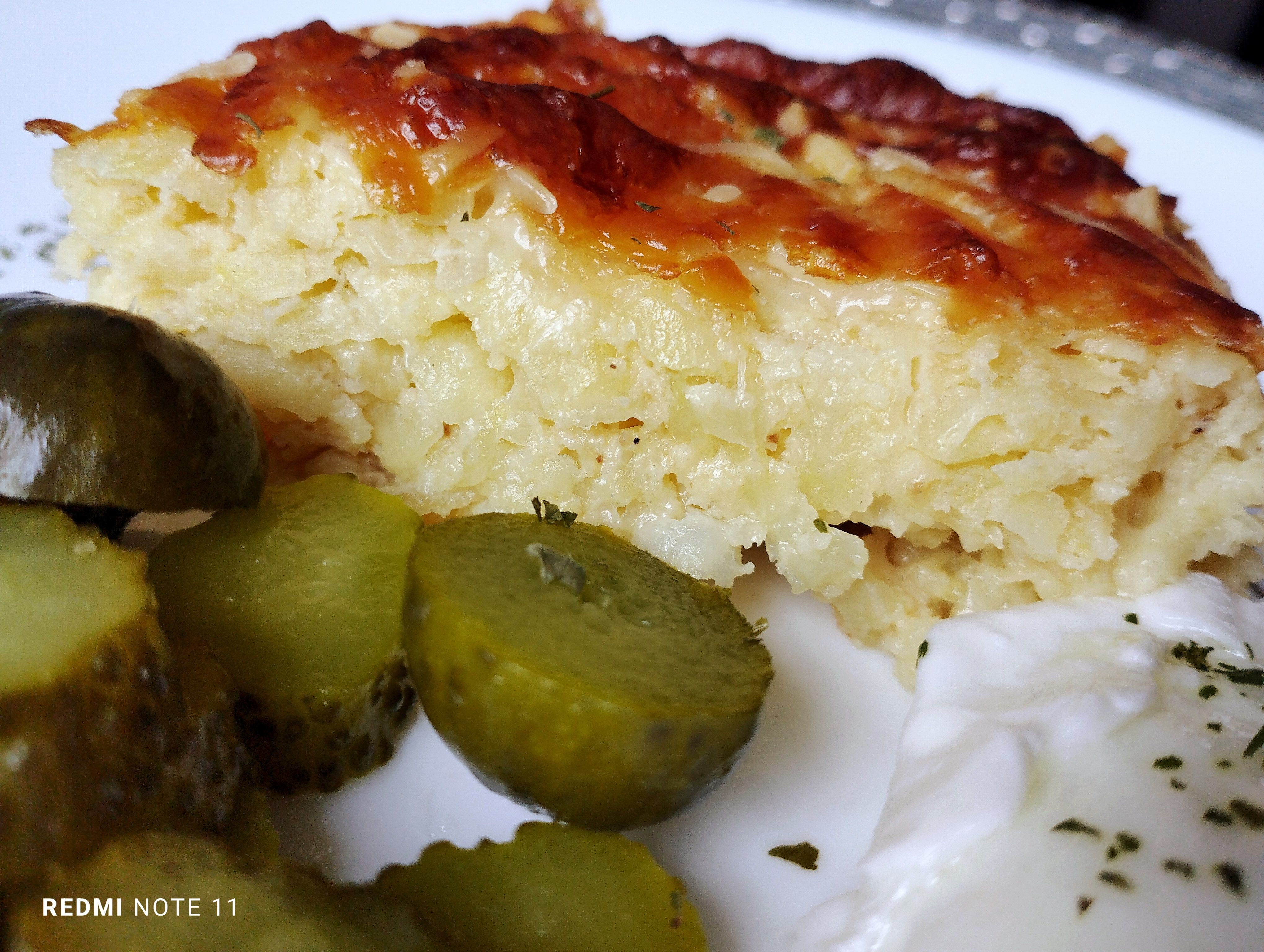 Budinca de cartofi rasi