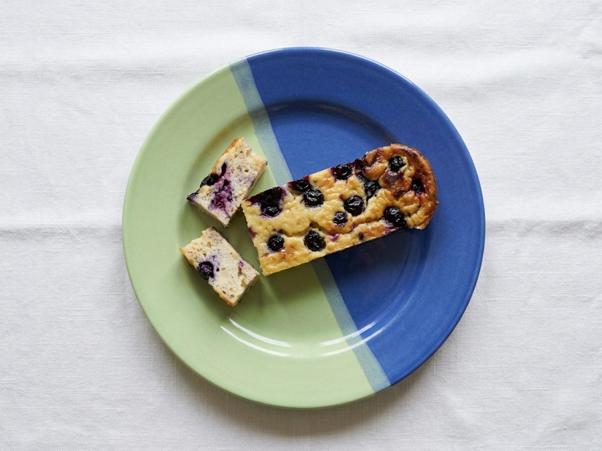 Baby cheesecake cu banană și cocos – fără zahăr, la air fryer